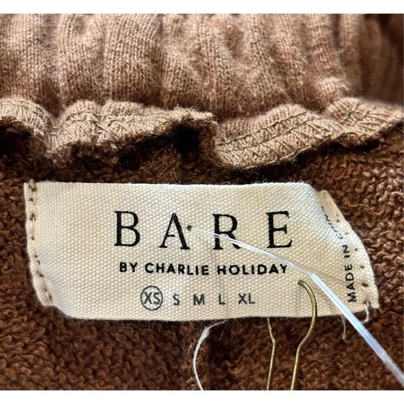 Bare by Charlie Holiday The Jogger in Brown NWT Size XS - Picture 5 of 9